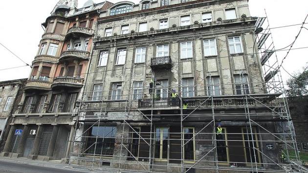 Obnova fasada u Karađorđevoj u Beogradu