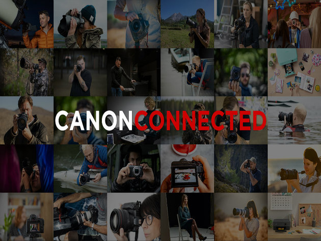 Canon startet Canon Connected - Kostenlose, lehrreiche und inspirierende Inhalte für Fotografie-Enthusiasten