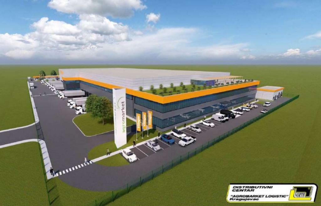Agromarket Logistic planira gradnju distributivnog centra sa upravnom zgradom u Kragujevcu sa površinom preko 10.000 kvadrata (FOTO)