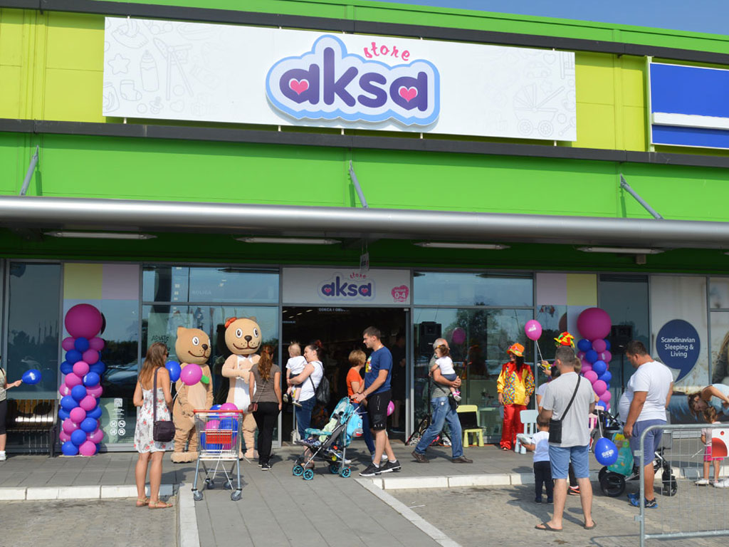 Aksa otvorila prodavnicu u novosadskom BIG Shopping centru