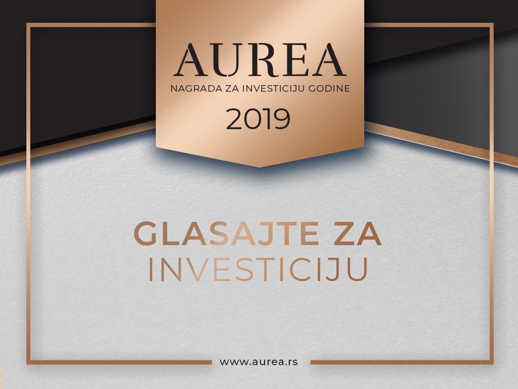 Glasajte za investiciju godine - Ovo su finalisti nagrade Aurea 2019