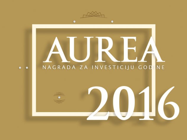 "eKapija" nagrađuje investiciju godine u Srbiji - Dodela priznanja "Aurea 2016" 30. marta u Beogradu
