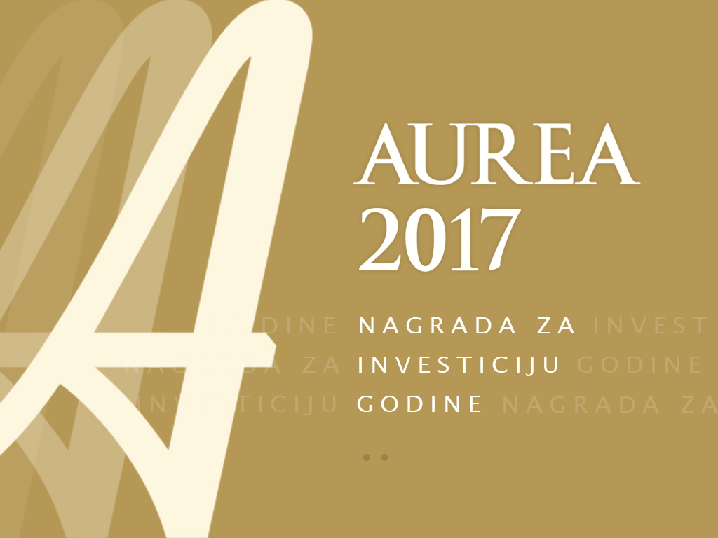 Ko će poneti nagradu za investiciju godine Aurea 2017? - eKapija dodeljuje prestižno priznanje 5. aprila u Beogradu