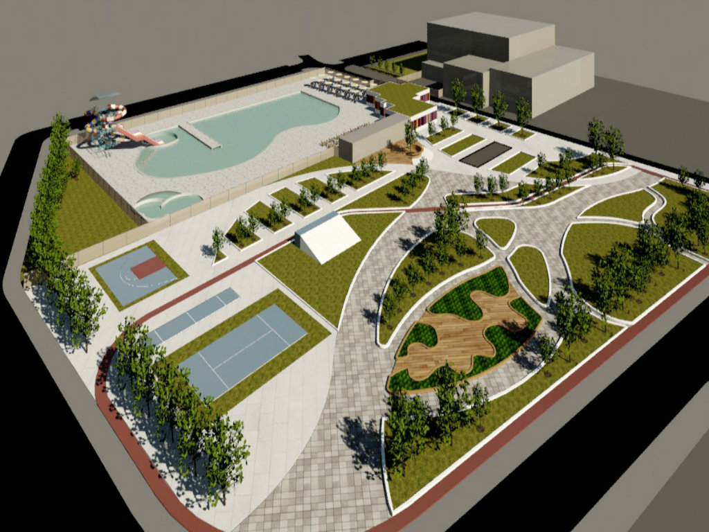 Položen kamen temeljac za kompleks otvorenih bazena u Pirotu - U planu i izgradnja sportsko-olimpijskog sela