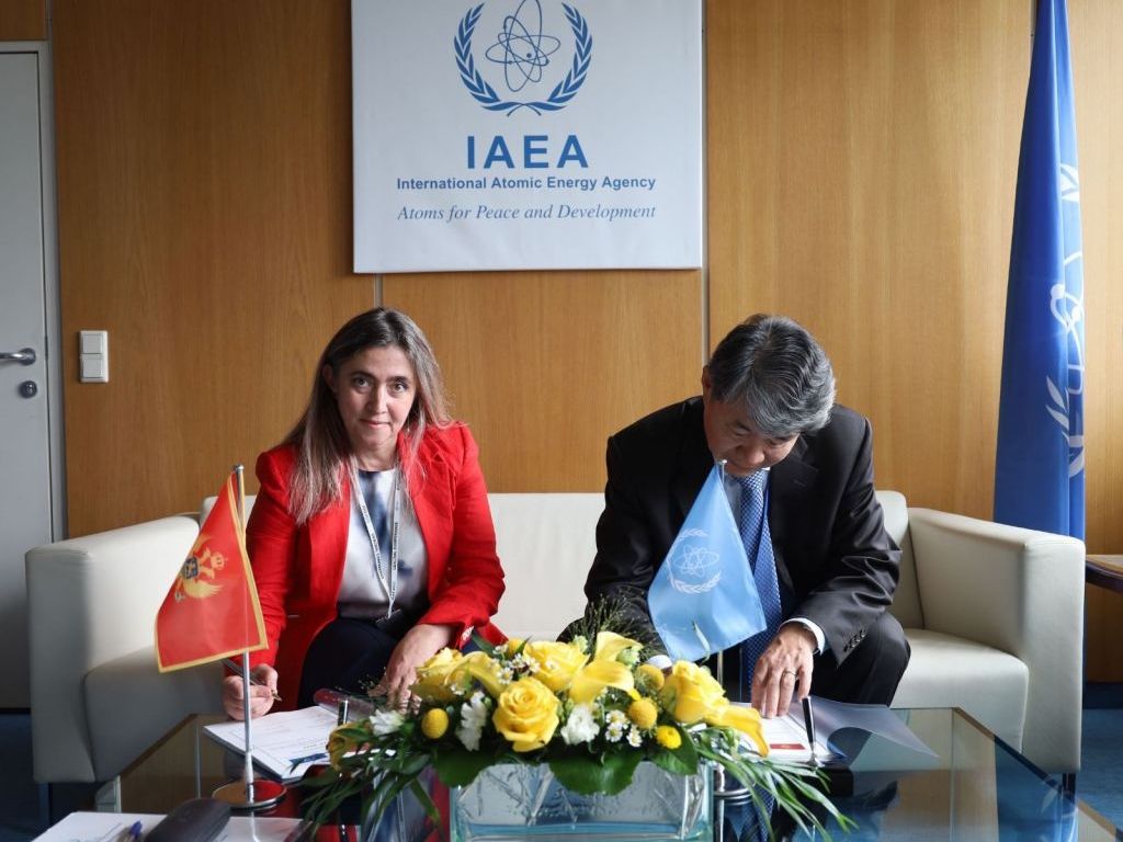 Crna Gora potpisala program za saradnju sa Međunarodnom agencijom za atomsku energiju
