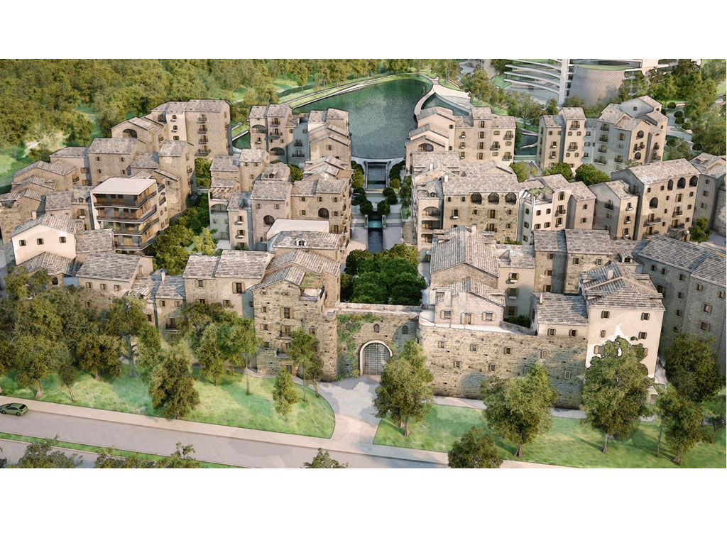 Tivat bekommt eine "alte Stadt" - Boka Group baut besonders konzipierten Komplex im Wert von 450 Mio. EUR
