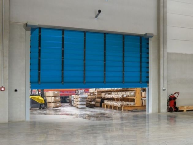 Hörmann Expanding Program of Industrial Doors – High-Speed Folding Doors: Flexible, Safe, in Several Colors