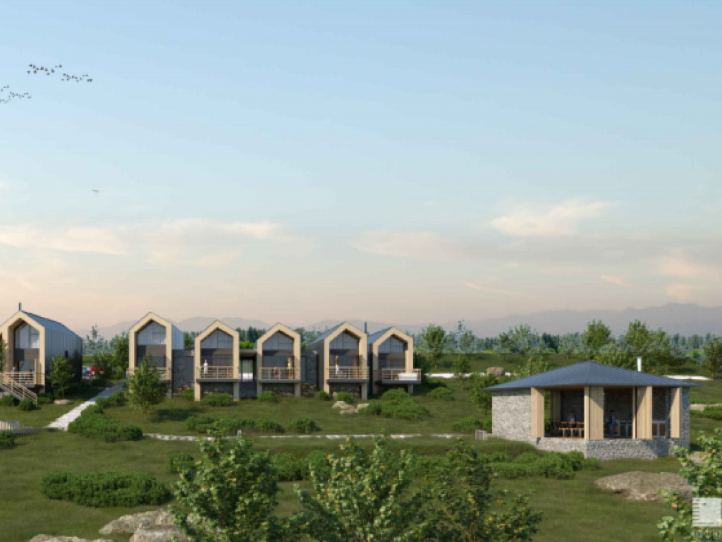 Kod Nove Varoši gradiće se turistički kompleks sa bungalovima u stilu planinskih kuća i prelepim pogledom na Sjeničko jezero