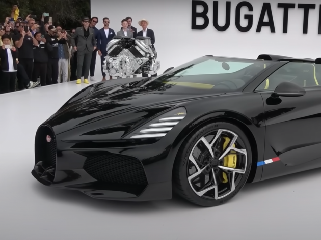 Rimac Showcases First Bugatti – Car Named After Wind That Blows in South of France