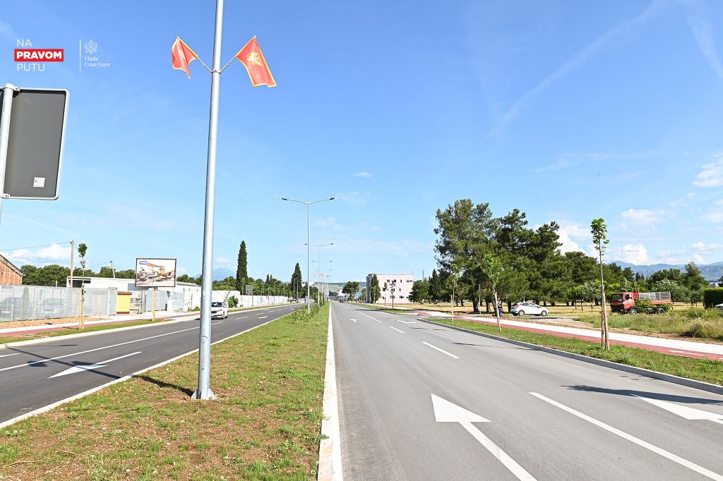 Otvoren bulevar od Podgorice do Tuzi - Pogledajte kako izgleda saobraćajnica (VIDEO)