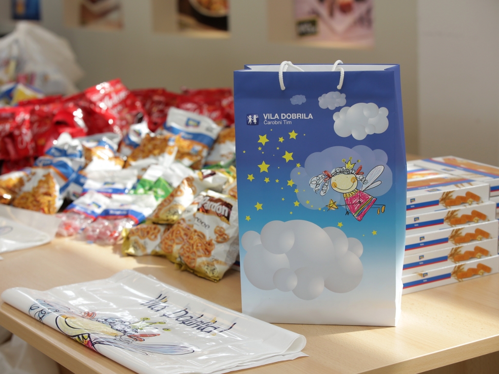 8,5 t Lebensmittel gespendet im Rahmen der Aktion "Zauber-Frühstück" für Schüler in Förderschulen