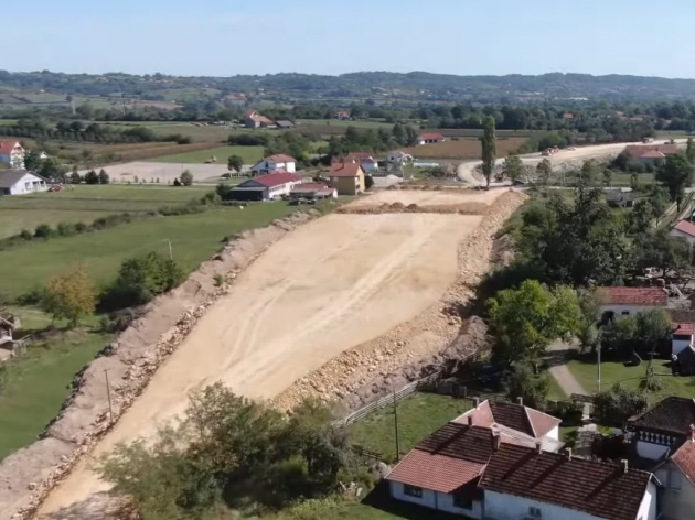 Novi snimci izgradnje deonice Iverak-Lajkovac (VIDEO)