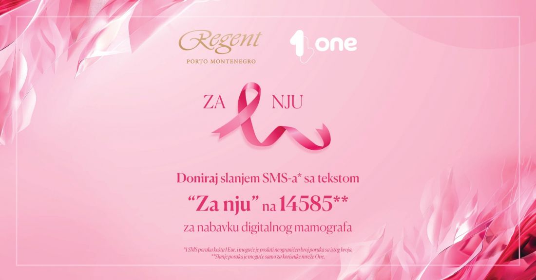 Dobrotvorni bal hotela Regent Porto Montenegro 15. decembra - Prikupljaju se sredstva za kupovinu digitalnog mamografa za DZ Tivat