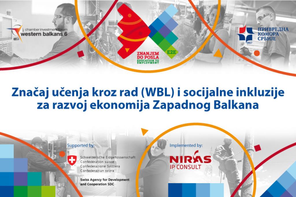 Okupljanje regiona 31. maja u Beogradu - Konferencija "Značaj učenja kroz rad (WBL) i socijalne inkluzije za razvoj privreda Zapadnog Balkana (WB6)"