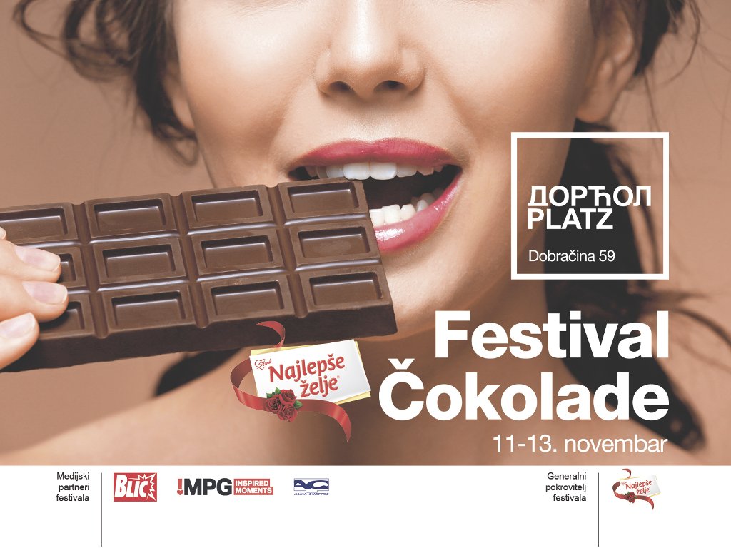 Prvi Festival Čokolade od 11. do 13. novembra u Beogadu