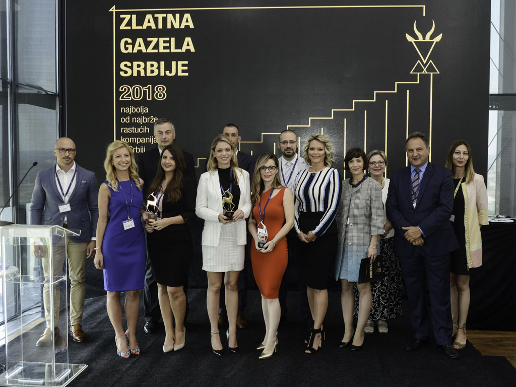 Najbolje među najbrže rastućim srpskim preduzećima Konstruktor Konsalting iz Beograda - Dodeljene nagrade Gazela 2018