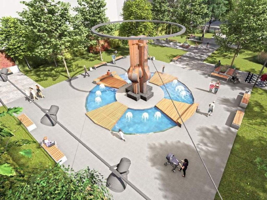 Gradski park u Novom Gradu biće rekonstruisan - Na stolu dvije varijante idejnog rješenja (FOTO)