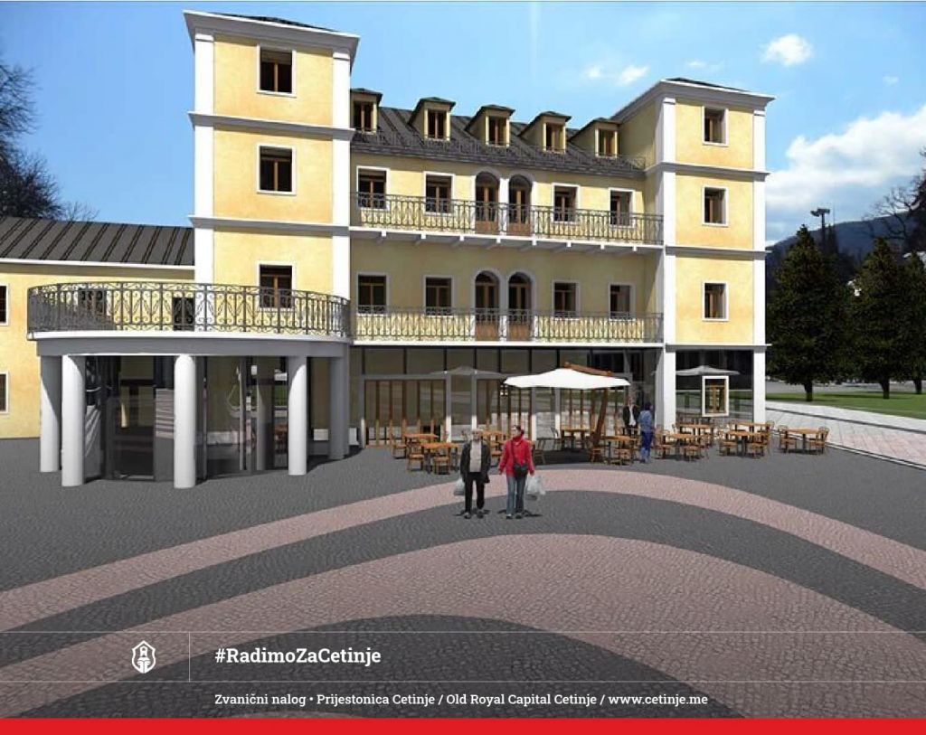 Hotel Lokanda na Cetinju gradiće se kroz model javno-privatnog partnerstva - U pripremi i uređenje Trga umjetnika i gradnja javne garaže, tender do maja