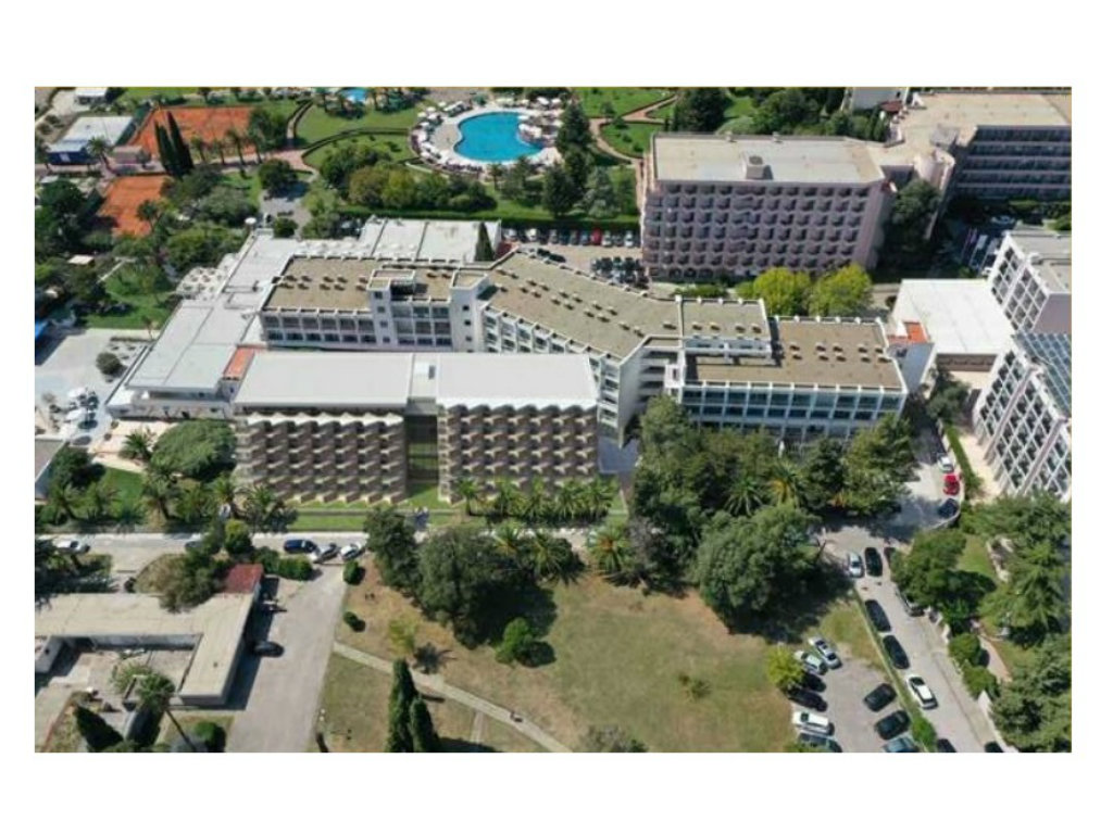 U planu dogradnja hotela Montenegro u Bečićima - Nova lamela imaće 77 soba i jedan luks apartman