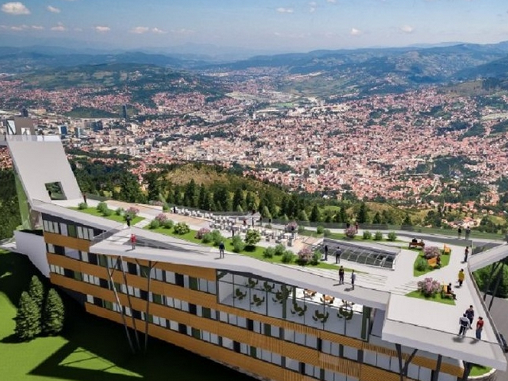 Nasukani kruzer - Kako je arhitekta Amir Vuk Zec osmislio budući hotel na Trebeviću