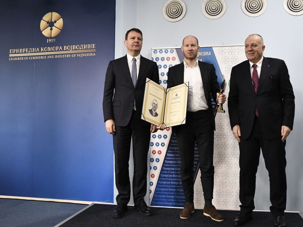 MK Agriculture dobitnik najznačajnijeg priznanja Privredne komore Vojvodine