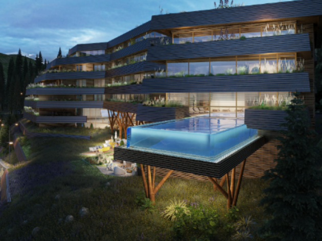 Auf Kopaonik wird auf 25.000 m2 ein Touristenkomplex entstehen – 110 Zimmer und Apartments, 4 Konferenzräume, ein Schwimmbad und 170 Parkplätze (FOTO)