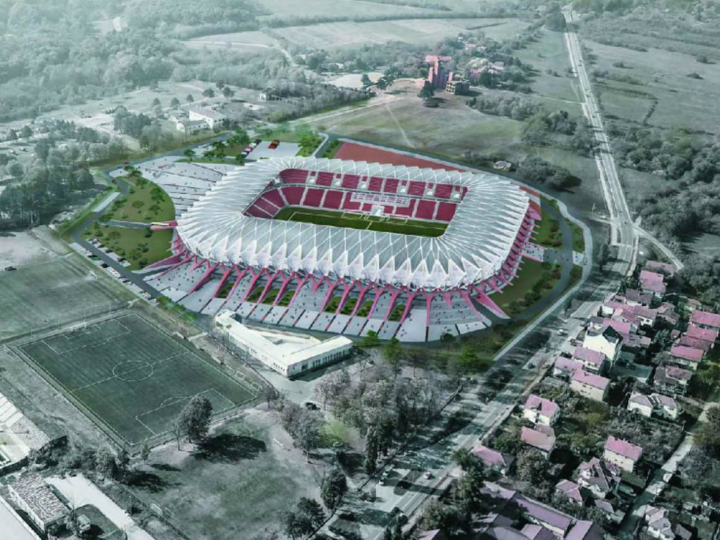 Za gradnju stadiona Čika Dača u Kragujevcu nedovoljno 77,6 mil EUR? - Izvođači traže višu cenu od procene države, tender obustavljen