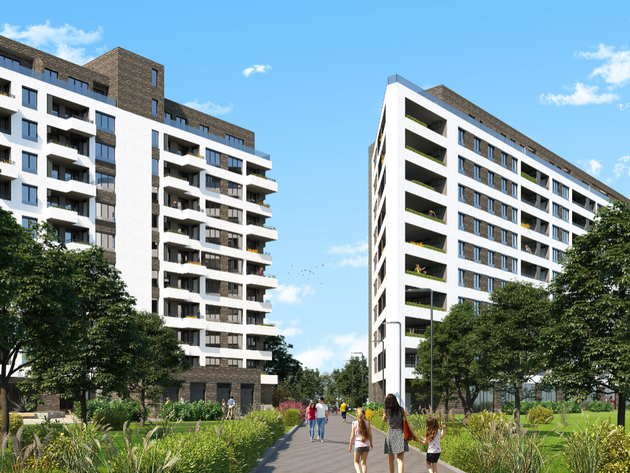 Lastavice-Projekt in attraktiver Lage in Novi Beograd - Tschechisches Unternehmen UDI baut einen modernen Wohn- und Geschäftskomplex