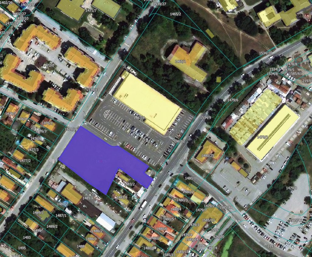Lidl Selling Building Land in Obrenovac of 3,808 Square Meters