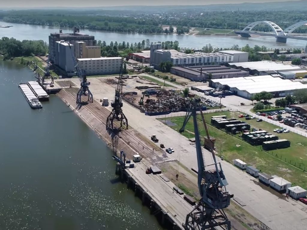 Počela izgradnja novog vertikalnog keja, kontejnerskog terminala i silosa u Luci Novi Sad