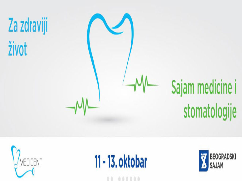 Sajam medicine i stomatologije Medident od 11. do 13. oktobra u Beogradu - Šta sve očekuje posetioce