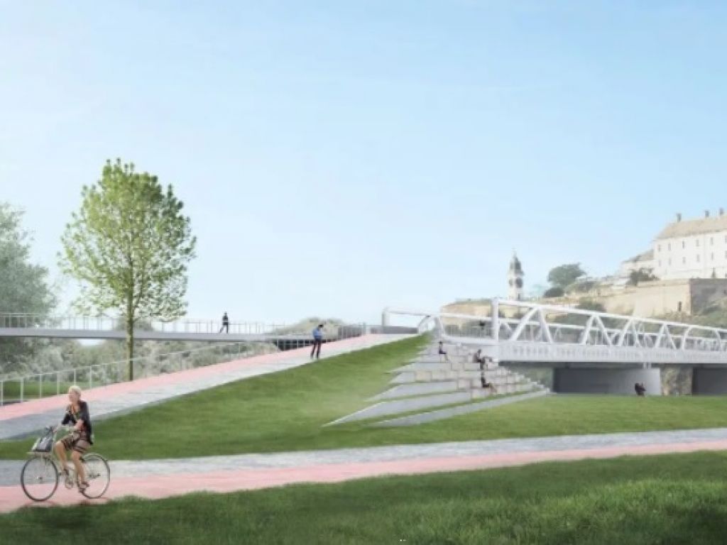 Gradnja pešačko-biciklističkog mosta na stubovima mosta Franca Jozefa kreće "za mesec, dva"