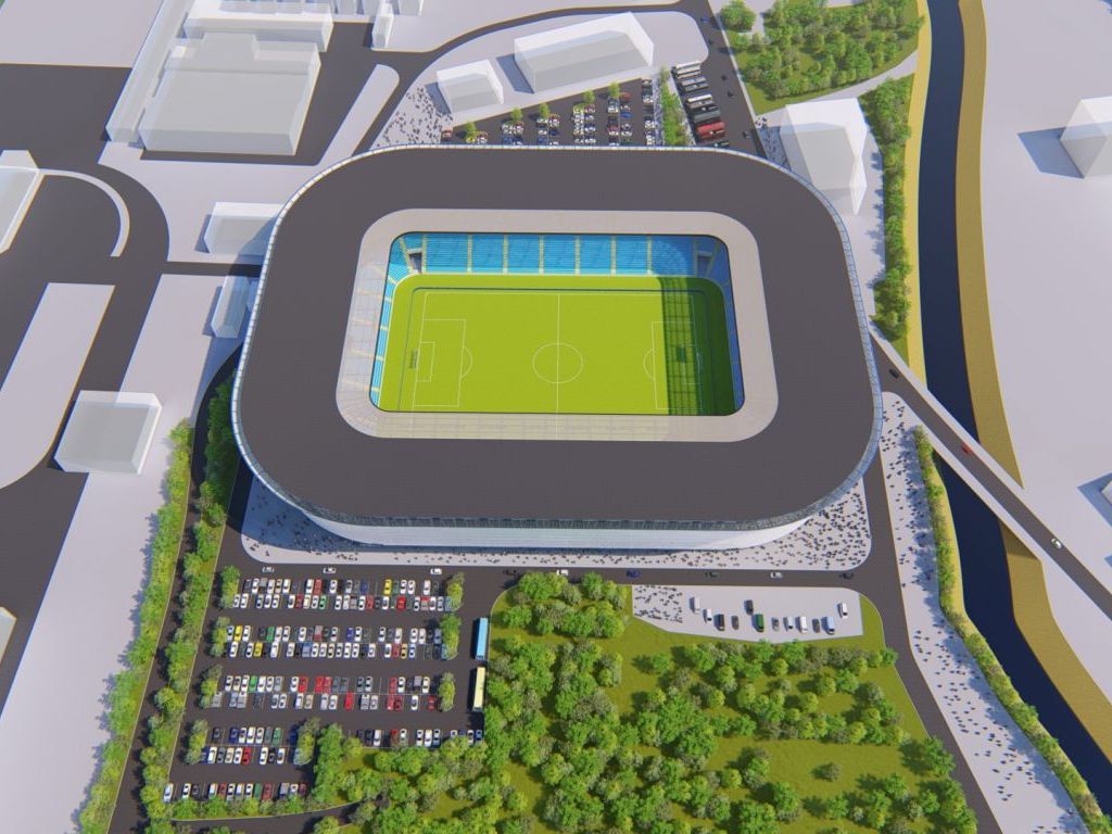Izgradnja nacionalnog stadiona u općini Novi Grad, kapacitet 32.000 gledalaca (FOTO/VIDEO)