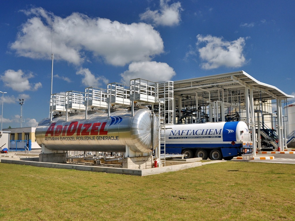 (NOMINACIJA ZA NAGRADU AUREA 2015): "Naftachem" - Postrojenje za aditiviranje goriva