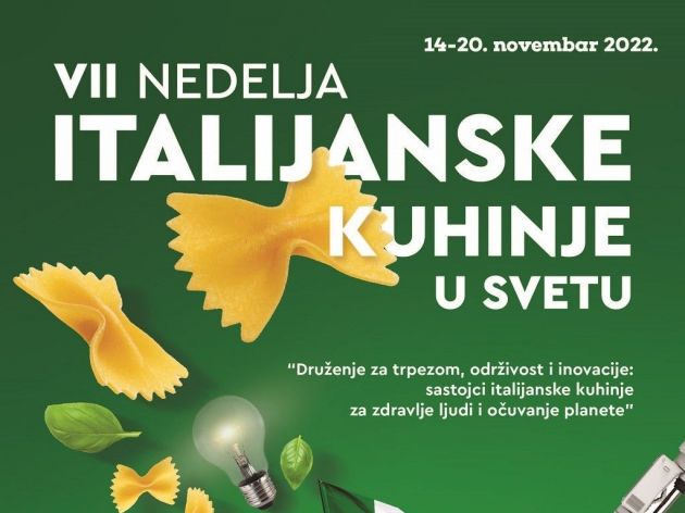 Italian Cuisine Week in Belgrade Until November 20