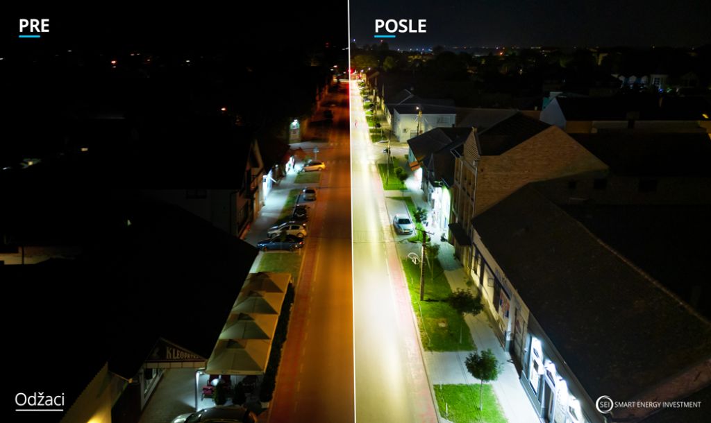 Opština Odžaci u skladu sa preporukama Vlade RS i Ministrastva energetike smanjila potrošnju energije u javnom osvetljenju na četvrtinu