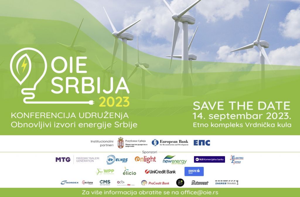 OIE Srbija objavljuje program konferencije OIE SRBIJA 2023 - Srbija posle aukcija i Evropa posle energetske krize