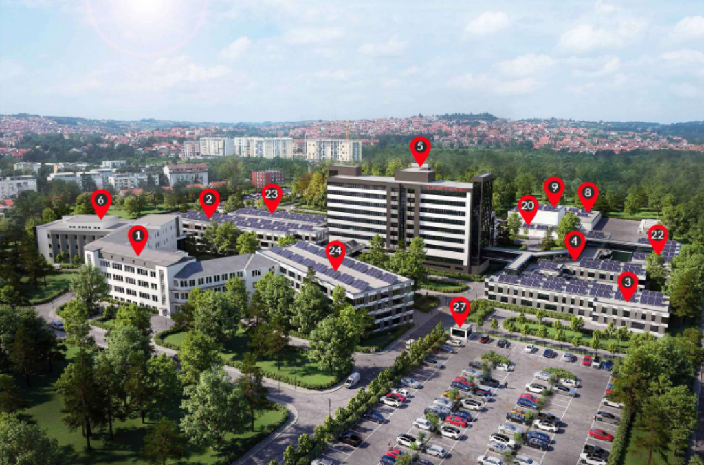 Valjevska bolnica imaće 24 objekta i 662 parking mesta, a ovako će izgledati posle rekonstrukcije i dogradnje vredne 110 mil EUR (FOTO)