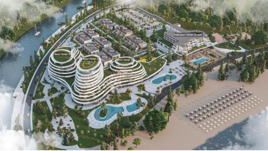 Počinje gradnja prvog hotela sa 5 zvjezdica na Velikoj plaži u Ulcinju - Otvaranje kompleksa Otrant Reefs očekuje se na ljeto 2029.