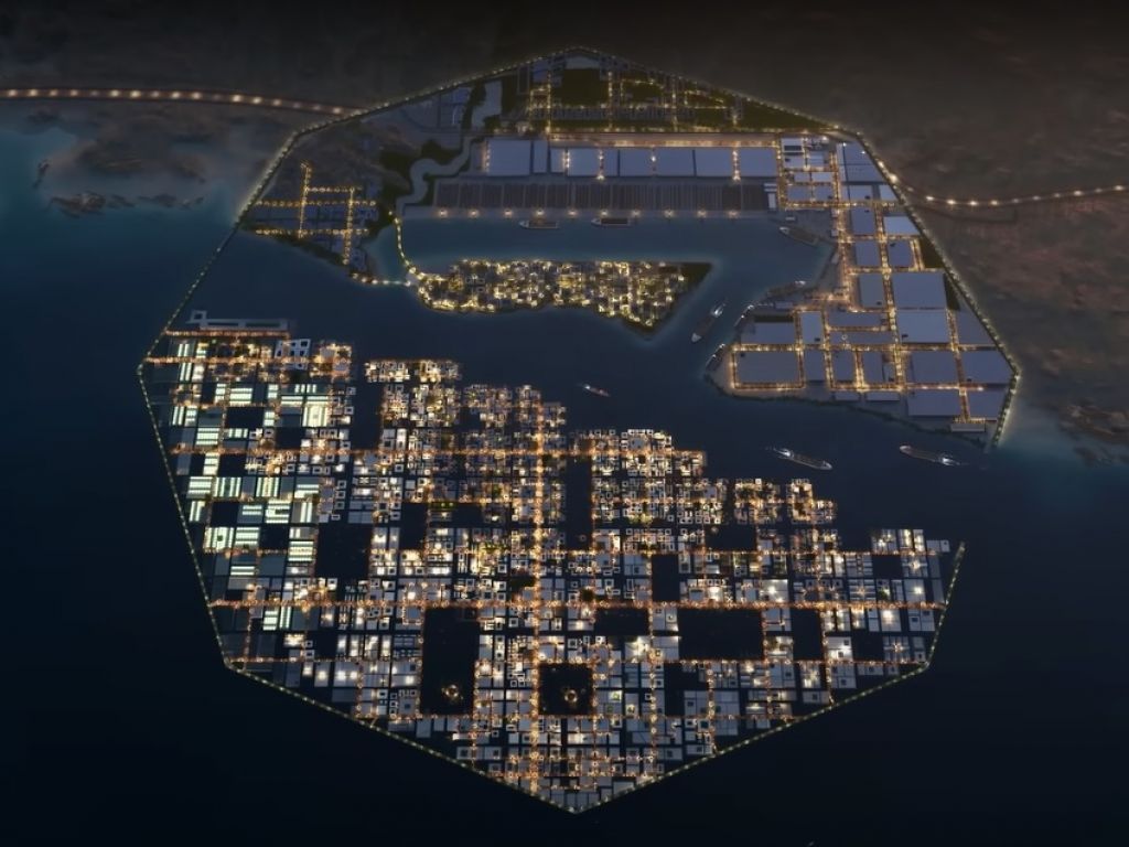 Oxagon - Plutajući osmougaoni grad na Crvenom moru (VIDEO)