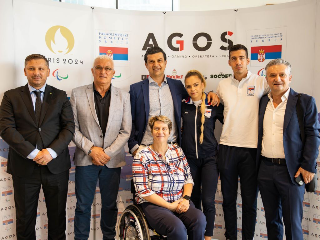 Udruženje priređivača igara na sreću AGOS daje podršku srpskom paraolimpijskom sportu za Paraolimpijske igre u Parizu 2024.