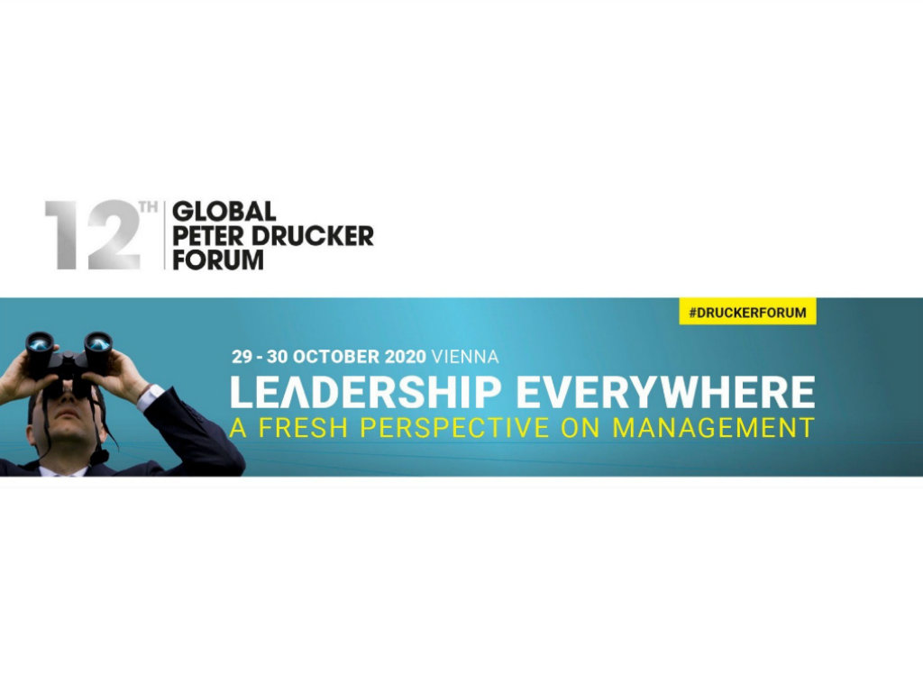 Liderstvo u doba korone - Globalni skup Peter Drucker 29. i 30. oktobra u Beču