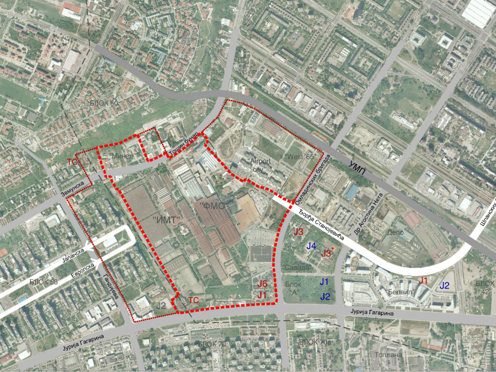 Was beinhaltet der Plan für das ehemalige IMT-Fabrikgelände in Belgrad? - Zwölfstöckige Gebäude, 1 ha Park ...