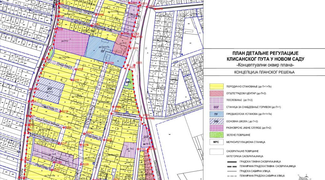 Novosadski urbanisti predložili plan za Klisu - Gradiće se vrtići, škole i objekti javnih službi
