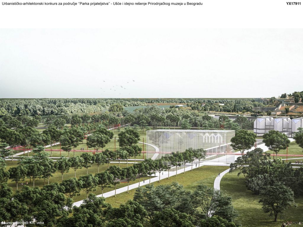 Izabrano pobedničko rešenje za buduće zdanje Prirodnjačkog muzeja i Park prijateljstva - Pešački most do Velikog ratnog ostrva (FOTO)