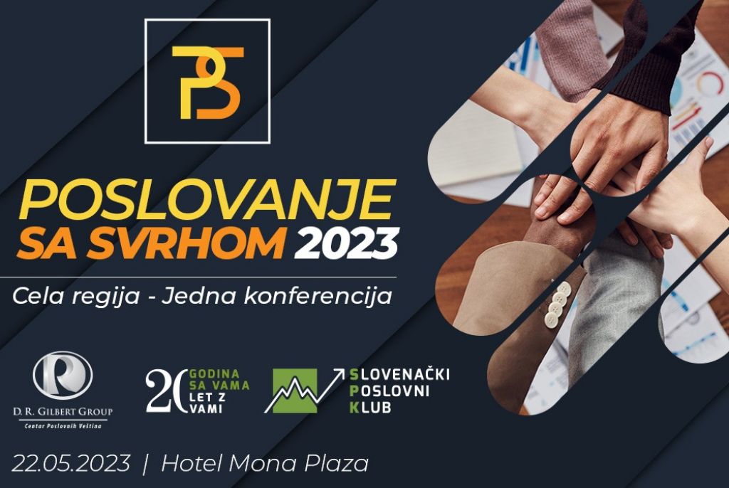 Regionalna konferencija "Poslovanje sa svrhom 2023" održaće se 22. maja u Beogradu