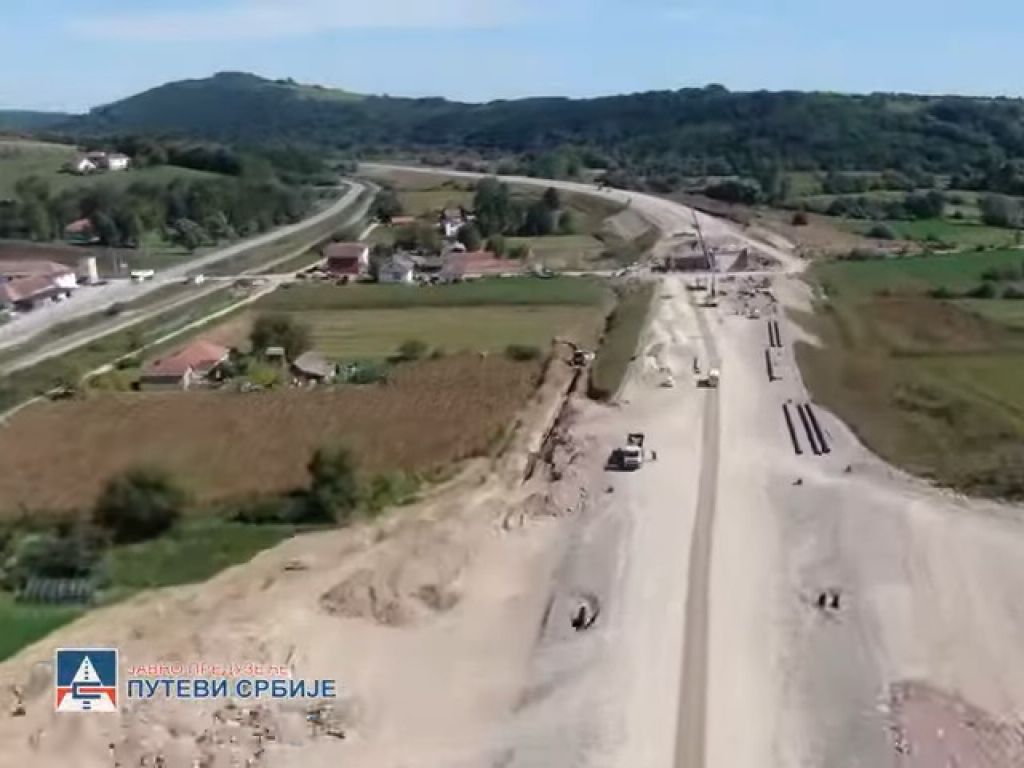 Pogledajte dokle se stiglo sa izgradnjom brze saobraćajnice Valjevo-Lajkovac (VIDEO)