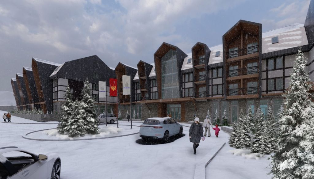 Napreduje izgradnja hotela Bjelasica 1450 u Kolašinu - U kompleks uloženo preko 13 mil EUR