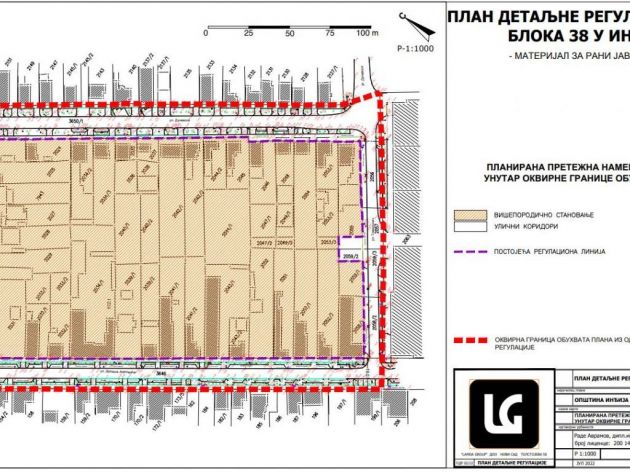 Planom detaljne regulacije dela bloka 38 u Inđiji predviđeno širenje stambenog centra