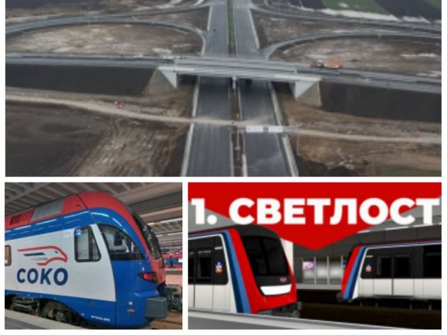 Dva puta do "Miloša", galsko-kineski metro i švajcarski Soko - Retrospektiva 2022, investicije u oblasti SAOBRAĆAJA